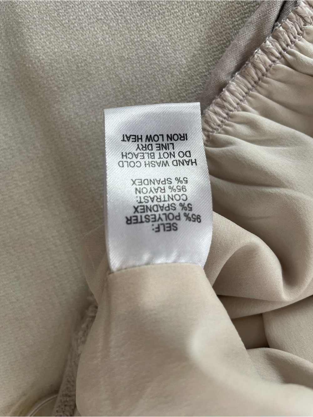 Lulus Size Champagne Satin Button-Front Sleeveless Bodysuit - Picture 9 of 9